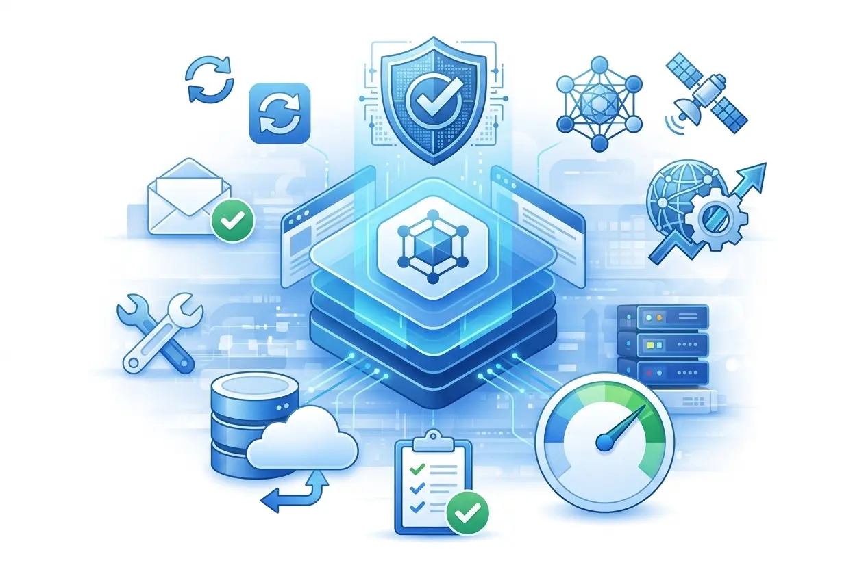 Updates, Backups, Uptime