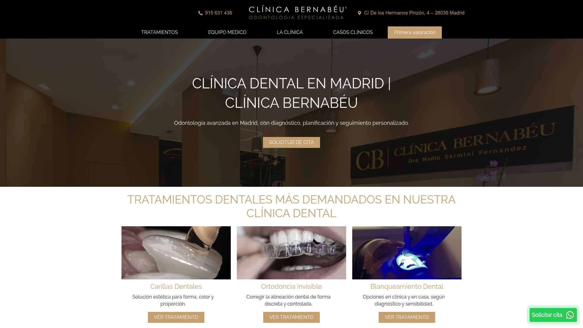 Dental Clinic Website